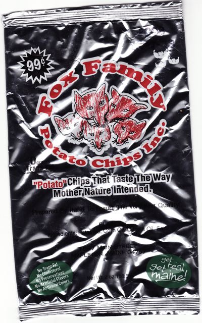You can almost feel good about eating Fox Family Potato Chips, they're delicious and without any nasty additives.
