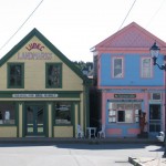 A bright spot  in downtown Lubec