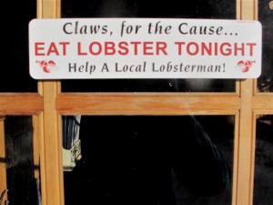 If you want a lobster dinner, you'll find it in Rockland, Maine. Hilary Nangle photo.
