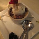 Fathom's maple anadama bread pudding is one of all-time favorite desserts. Hilary Nangle photo