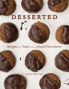 chocolate never tasted so good as that created by Kate Shaffer of Black Dinah Chocolatiers on Isle au Haut and shared in her new cookbook Desserted.