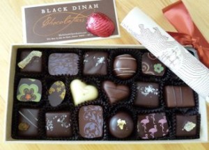 Purchase Black Dinah Chocolatiers truffles online, at the Isle au Haut shop, or at local stores and farmers markets. Black Dinah photo