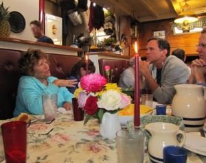 Every meal is special when cruising aboard a Maine windjammer such as the schooner Mary Day. Sheila Grant photo. 