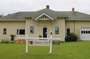 Stop in to Chapter Two, in Corea, Maine, for books, art, or tips on area preserves. Tom Nangle photo. 