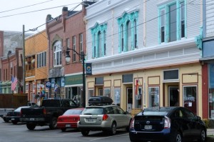 Independent shops sell all manner of merchandise with a view of the sea in Eastport, Maine. Hilary Nangle photo