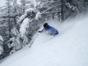 The conditions are primo at Maine's ski resorts. Sugarloaf file photo