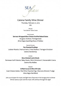 Wine Dinner at the Inn by the Sea