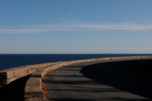 Bicyclists can cycle much of the Park Loop Road without cars due to Acadia's delayed opening. TomNangle photo