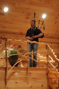 Skye Theatre is likely the only venue in the country with a purpose-built piping stage. Tom Nangle photo