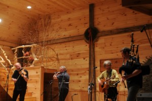 Scotland's top traditional band, the Tannehill Weavers, performing at Skye Theatre. Tom Nangle photo