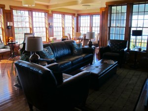 Lounge at Blair Hill Inn. Hilary Nangle photo. IMG_8236