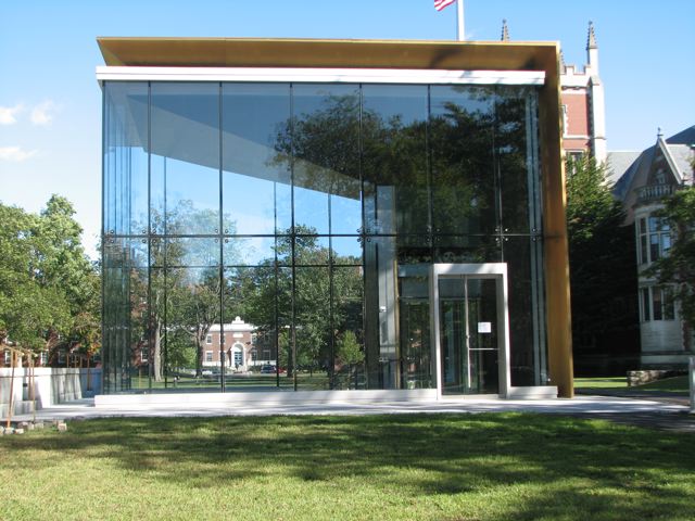 Enter here to visit the newly renovated Bowdoin College Museum of Art. Afterward, visit the Peary-Macmillan Museum in Hubbard Hall. Both are free. 