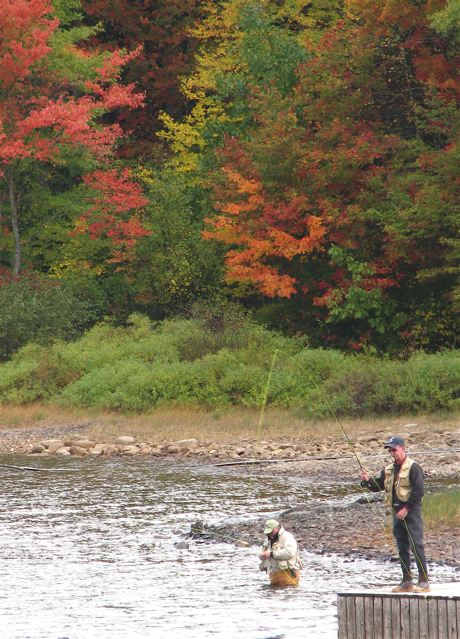 Early foliage, Grand Lake Stream, 2007