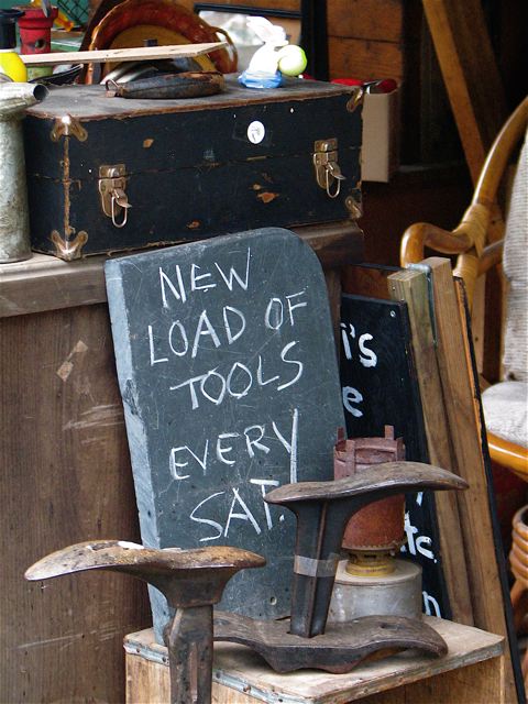 Liberty Tools three floors are filled with meticulously sorted tools as well as antiques and ephemera. hilary nangle photo.