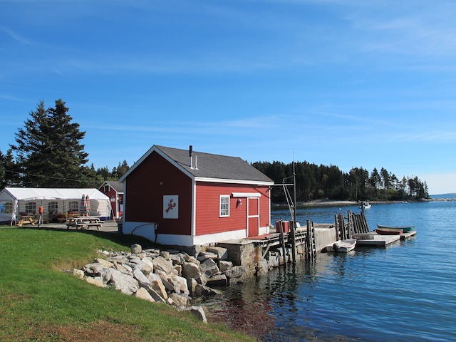 If I had to pick my absolute favorite lobster shack, it would be McLoon's lobster shack, Spruce Head. Hilary Nangle photo IMG_8568