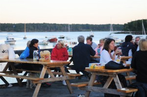 Muscongus Bay Lobster is one of two lobster shacks in Round Pond. ©Hilary Nangle