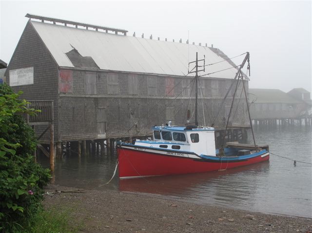 This one's a bit more difficult, although if you've traveled the nooks and crannies of Maine's coastline, you might recognize it. Image ©Hilary Nangle