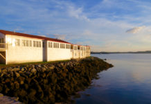 For an authentic seafaring heritage experience, stay at The Inn at the Wharf sited in a former sardine cannery on Lubec's waterfront. ©Hilary Nangle