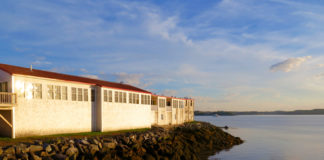 For an authentic seafaring heritage experience, stay at The Inn at the Wharf sited in a former sardine cannery on Lubec's waterfront. ©Hilary Nangle