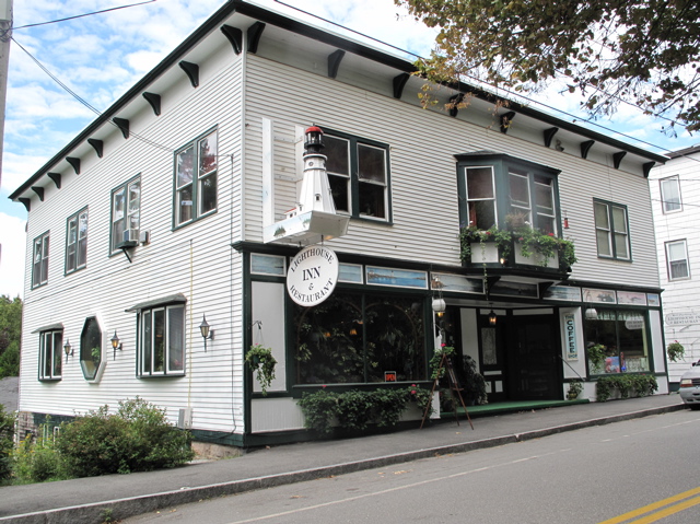 For inexpensive lodging on Mt. Desert Island near Acadia National Park, consider the Lighthouse Inn. Hilary Nangle photo For inxpensive rooms in tony Seal Harbor, check into the Lighthouse Inn and Restaurant. ©Hilary Nangle