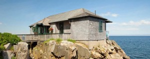 What you can't see in this photo is the hot tub on the oceanfront deck of the Flume Cottage. Courtesy photo.