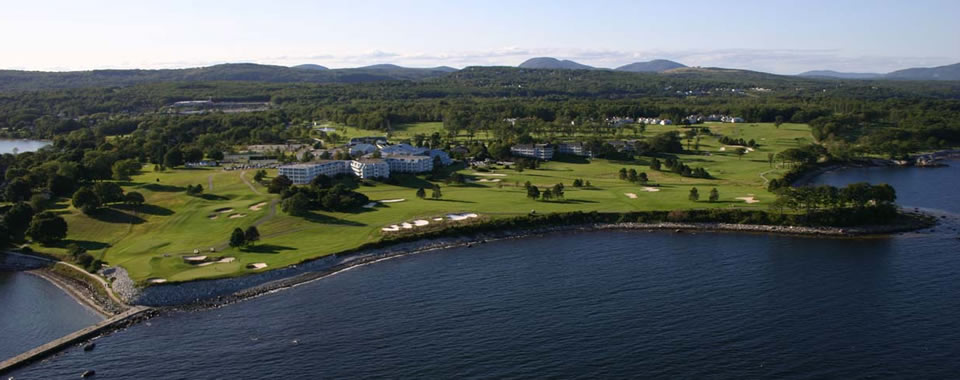 After playing the Samoset's oceanfront course, hoof it out to the Rockland Breakwater or up the Camden Hills, then soak in the new outdoor pool. Courtesy photo.