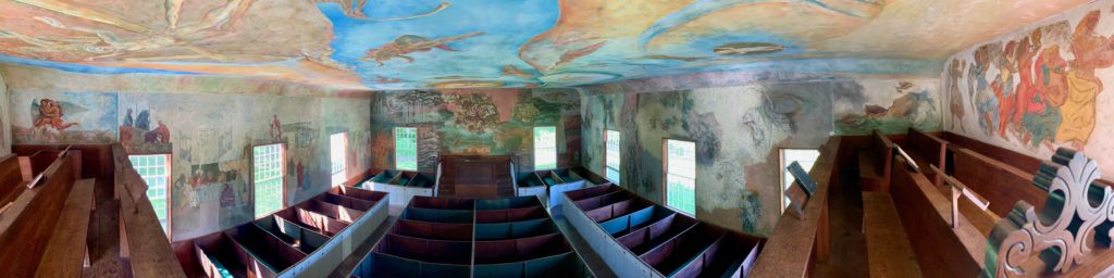 view from the choir loft