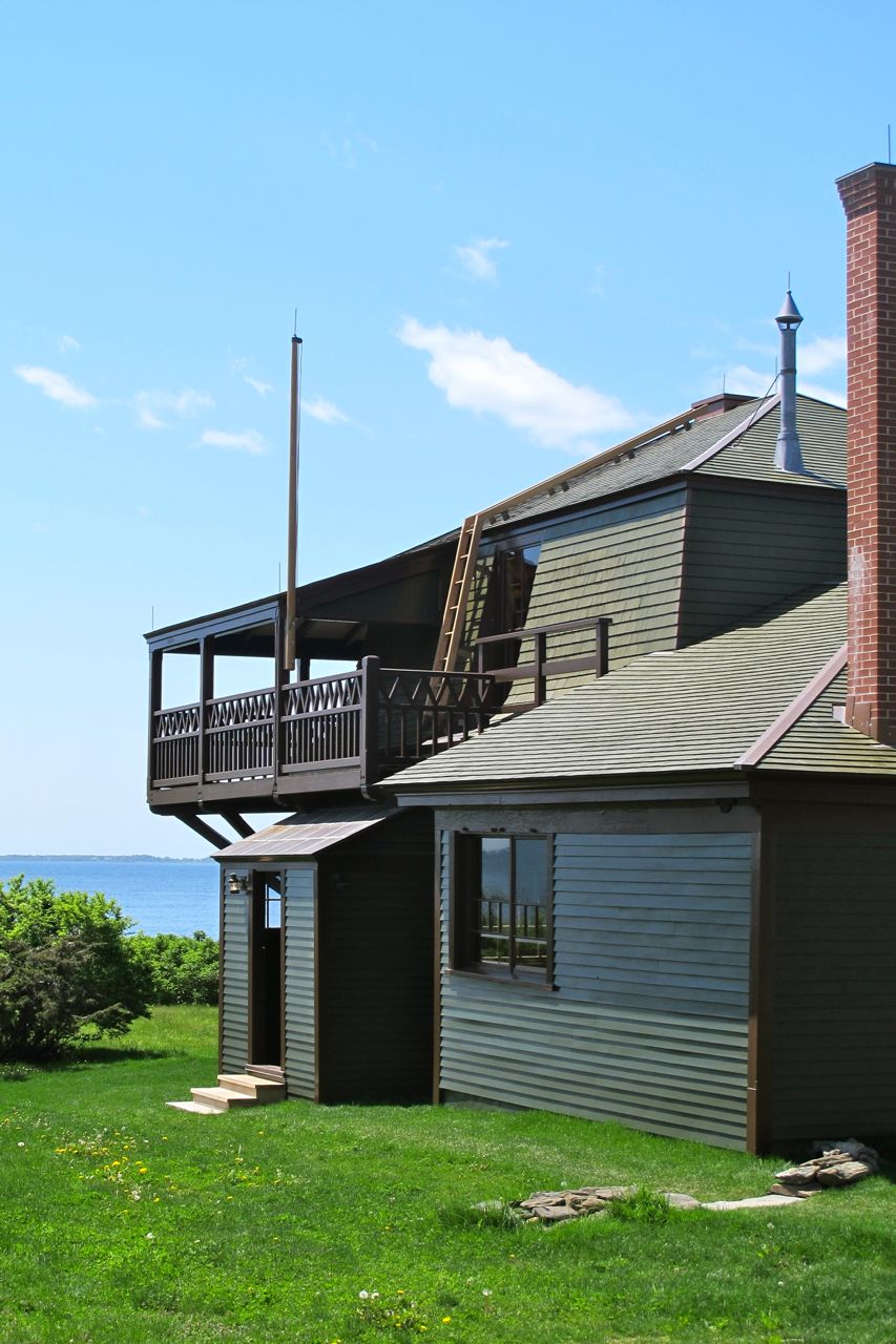 Docent-led small group tours of Winslow Homer's Maine studio are expected to sell out. Hilary Nangle photo.