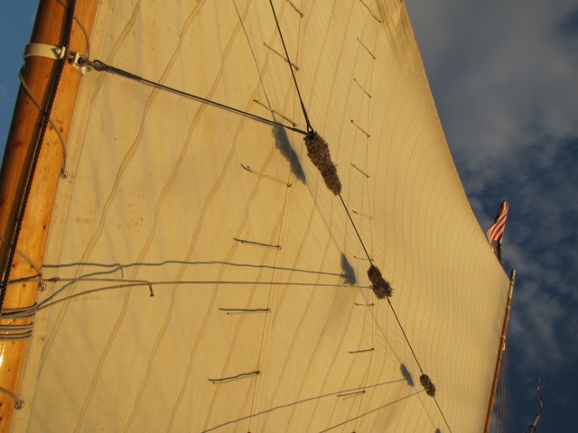 The Camden Windjammer Festival over Labor Day Weekend celebrates Maine's maritime heritage. Sheila Grant photo.