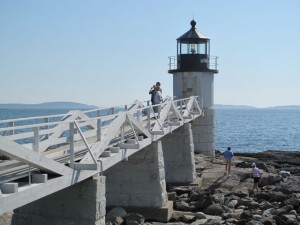 Visit lighthouses along Maine's coast on Maine Open Lighthouse Day. Hilary Nangle photo.