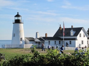 Visit lighthouses along Maine's coast on Maine Open Lighthouse Day. Hilary Nangle photo.