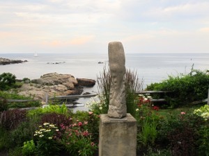 Sculptures outside the Ogunquit Museum of Art and views that are much the same as when the art schools began in the late 1800s. Hilary nangle photo. 