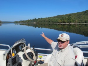 Jeff Hinman, Master Maine Guide. hilary nangle pic IMG_5985