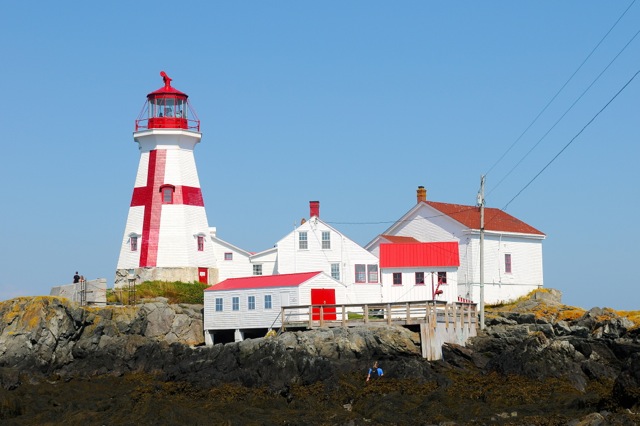 Head Harbour Lighthouse is on the other end of Campobello Island from Roosevelt-Campobello Internatioal Park