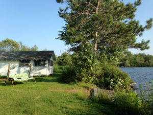 The cabins at The Lakeside in Princeton are dog friendly. ©Hilary Nangle