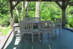 Picnic shelter at Seal Cove FArm. Hilary Nangle photo. IMG_3740