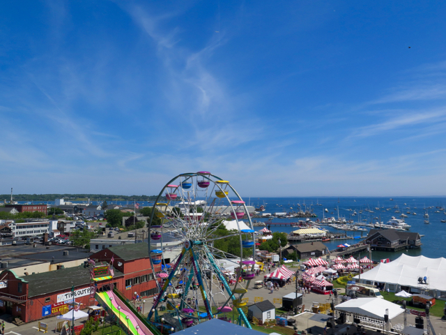 Rockland, Maine, is home to the annual Maine Lobster Festival. ©Hilary Nangle