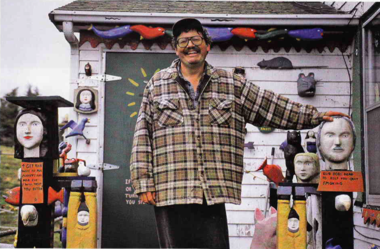 A visit with Nova Scotia folk artist Barry Colpitts