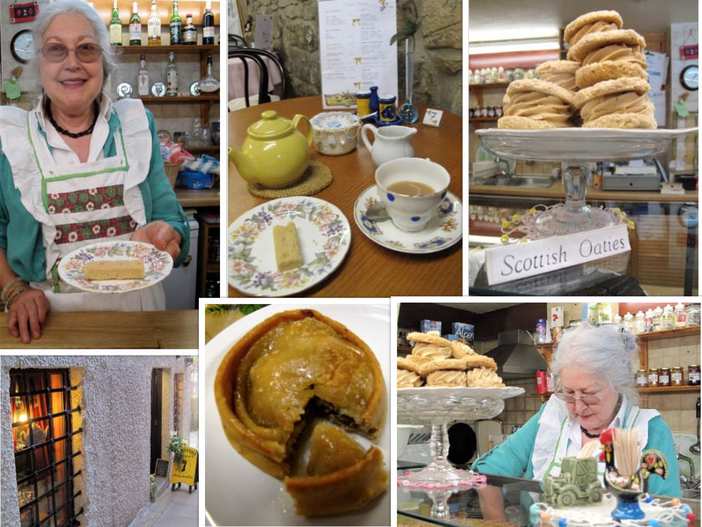 It's hard to choose what to eat at Forsyth's Tea Room in Edinburgh.