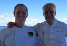 Chefs Mark Gaier & Clark Frasier won a James Beard award for Arrows, in Ogunquit, now they're at MC Perkins Cove. ©Hilary Nangle