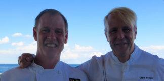 Chefs Mark Gaier & Clark Frasier won a James Beard award for Arrows, in Ogunquit, now they're at MC Perkins Cove. ©Hilary Nangle
