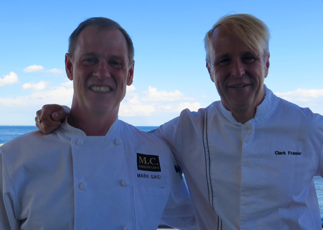 Chefs Mark Gaier & Clark Frasier won a James Beard award for Arrows, in Ogunquit, now they're at MC Perkins Cove. ©Hilary Nangle