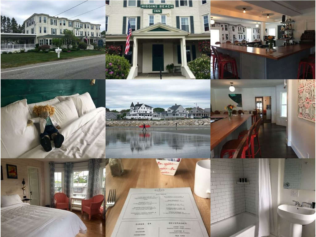 New owners have completely renovated Maine's Higgins Beach Inn. @Hilary Nangle