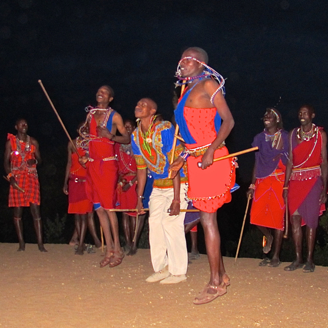 Guests at Angama Mara have the opportunity to learn about Maasai culture. ©Hilary Nangle
