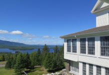 The Blair Hill Inn overlooks Moosehead Lake. ©Hilary Nangle