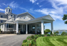 It's possible to climb to the inn's cupola for 360-degree views. ©Hilary Nangle