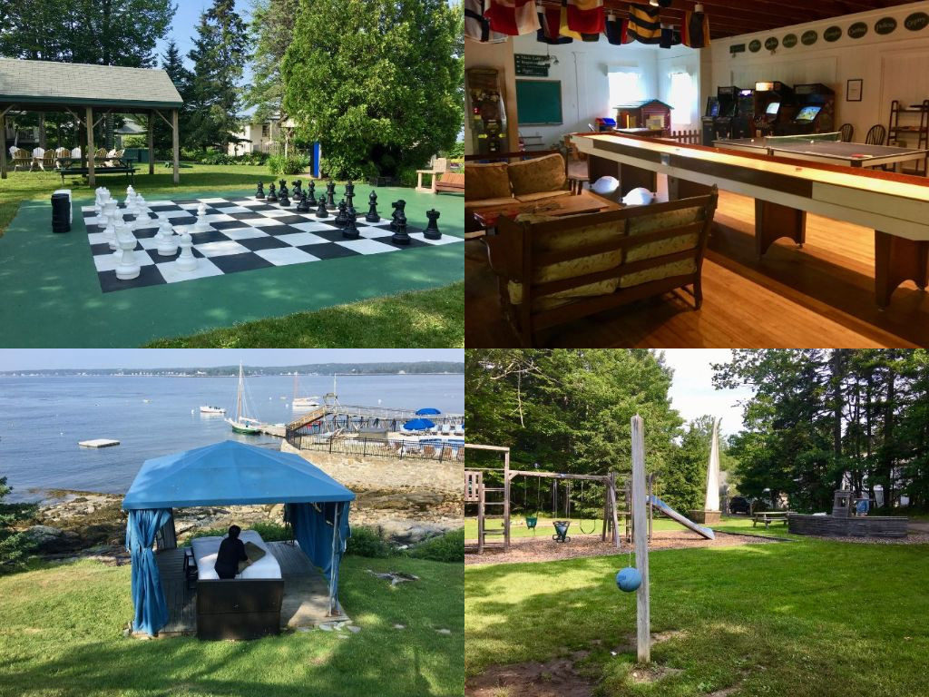 Most of the recreational amenities at the Spruce Point Inn are included in the rate. ©Hilary Nangle