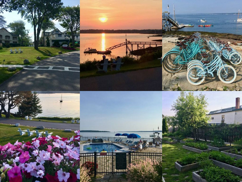Most of the recreational amenities at the Spruce Point Inn are included in the rate. ©Hilary Nangle