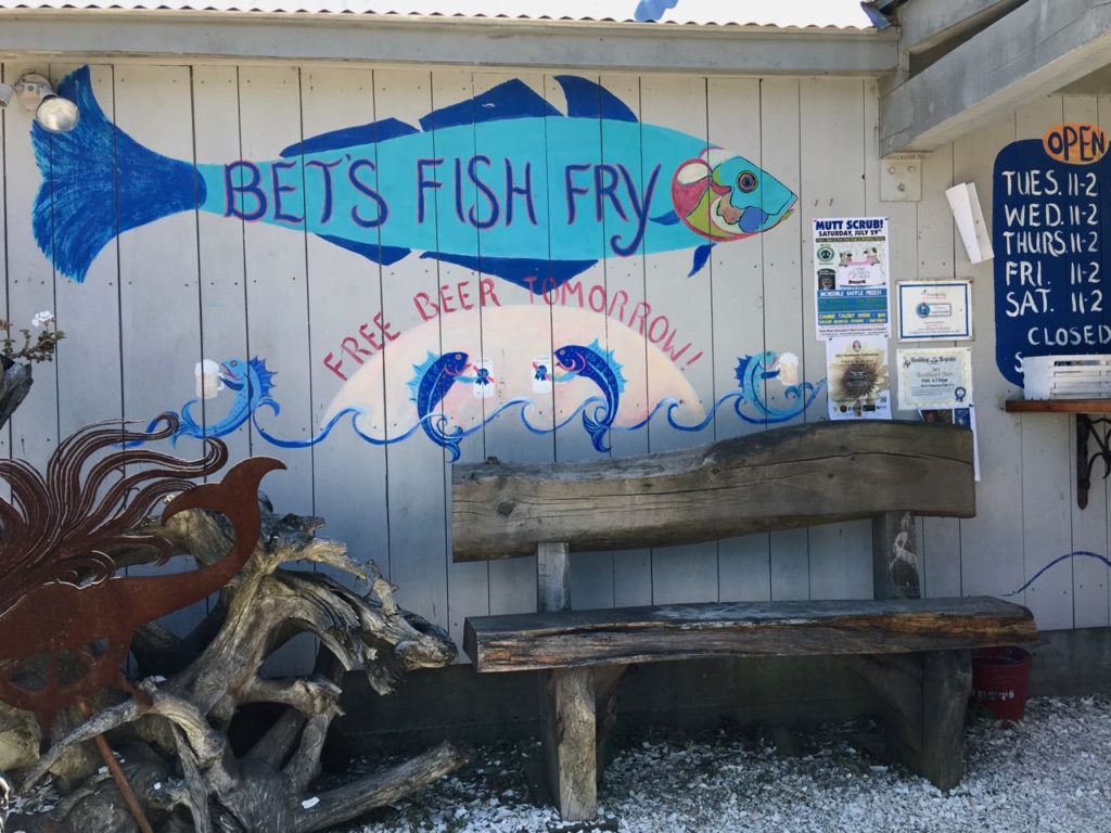 Fried fish, Boothbay Maine