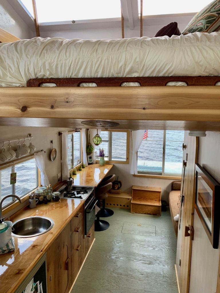 Inside the Floating Nomad Houseboat